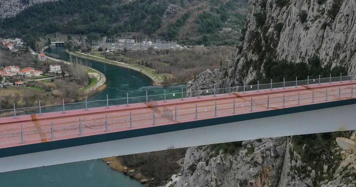 Omiška obilaznica zatvorena za promet