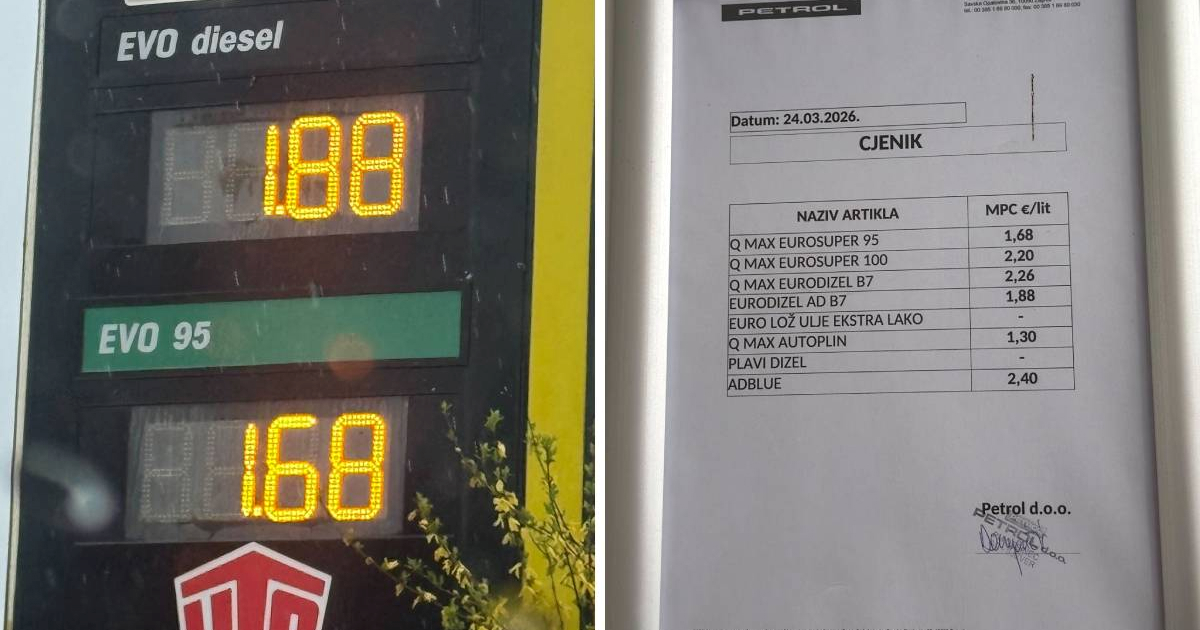 Provjerili smo kakve su cijene goriva na autocestama