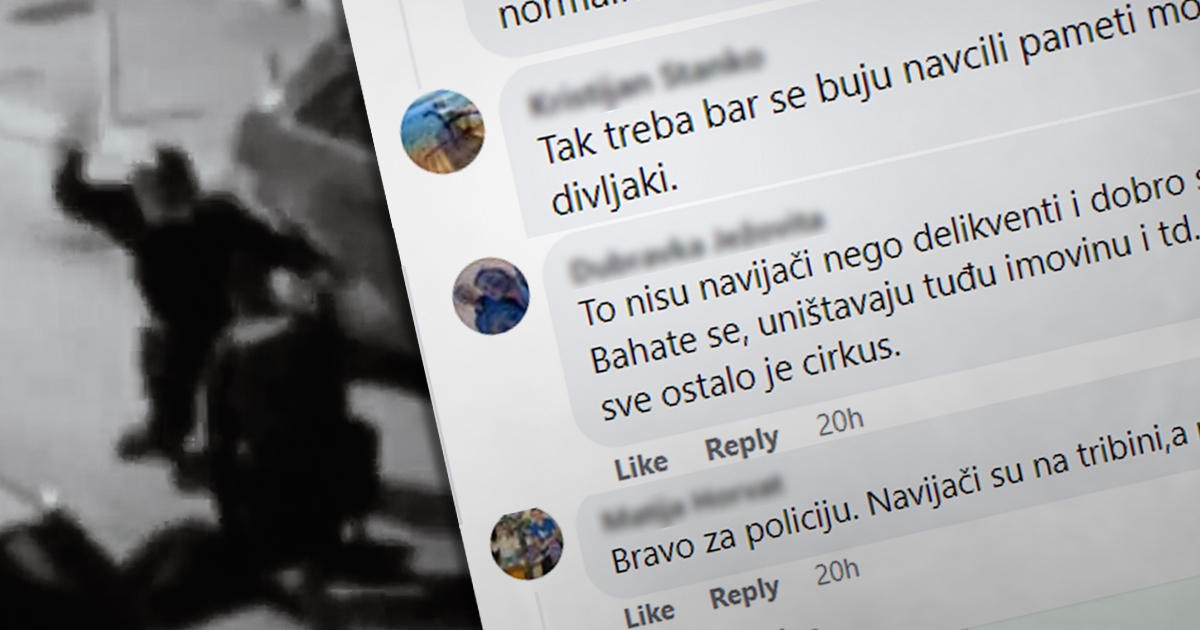 Zašto toliko ljudi uživa i podržava brutalno mlaćenje navijača?