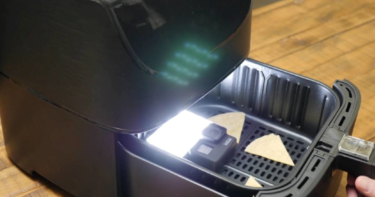 Stavio je kameru u fritezu na vrući zrak, ljudi oduševljeni: "Ovo sam želio vidjeti"