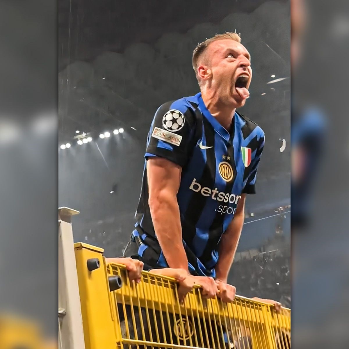 VIDEO Delirij heroja Intera snimljen s tribine. Evo zašto mu se zacrnjelo pred očima