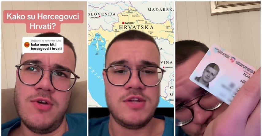 Splitski student izazvao raspravu na TikToku: "Evo kako su Hercegovci Hrvati"
