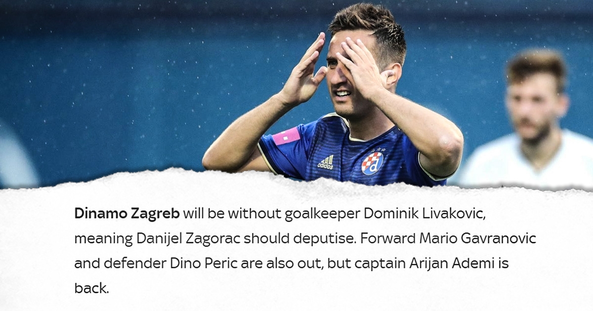 Sky: Gavranović večeras neće igrati za Dinamo