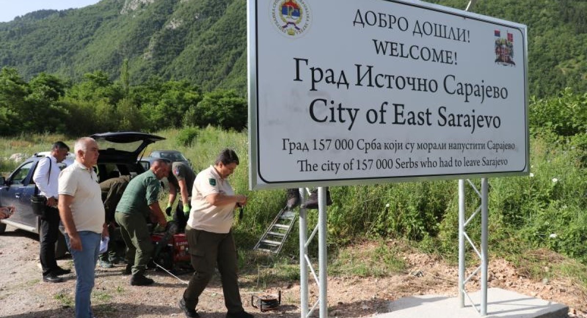 Napetosti između Sarajeva i Istočnog Sarajeva, novu svađu pokrenule prometne oznake