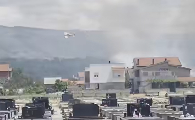 VIDEO Veliki požar kod Mostara, prijeti kućama