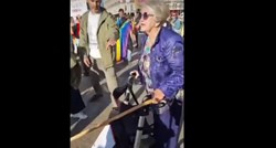 VIDEO Incident Pernara i prosvjednika protiv klečavaca na rubu fizičkog sukoba