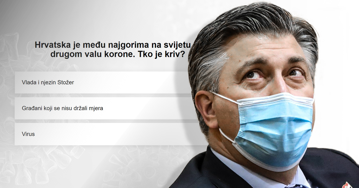 Plenković je govorio da je vlada pobijedila covid. Tko onda sada gubi od covida?