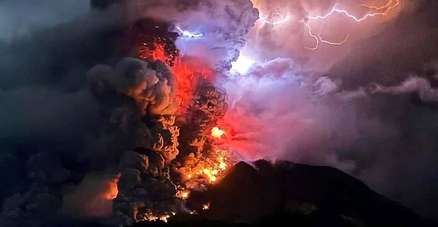VIDEO Eruptirao indonezijski vulkan. Evakuirano više od 800 ljudi