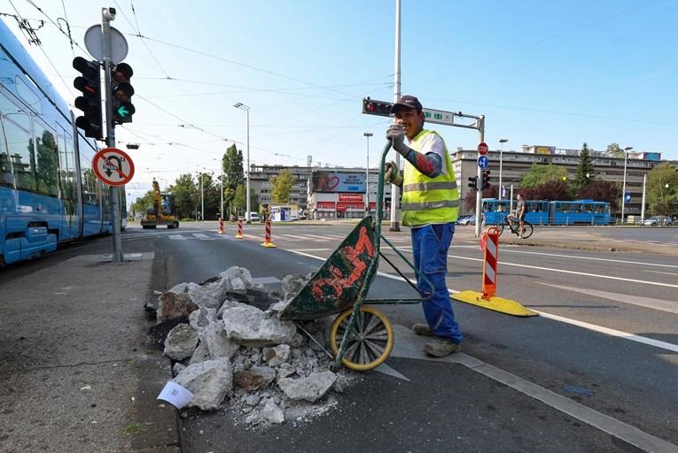 VIDEO I FOTO Počeli radovi na najprometnijem križanju u Zagrebu