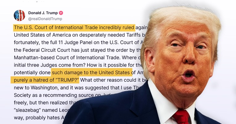 Trump: Presuda o carinama je najopasnija odluka u povijesti protiv SAD-a