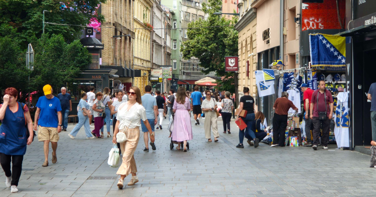 FOTO Pogledajte atmosferu u Sarajevu uoči utakmice BiH i Katara