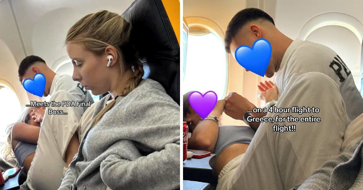 Par se previše opustio u avionu, putnici zgroženi prizorom