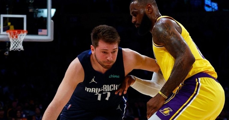 VIDEO Dončić izveo najstrašnije zakucavanje karijere i izluđivao LeBrona Jamesa