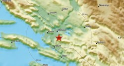 Sinoć je Dalmaciju pogodio umjereni potres