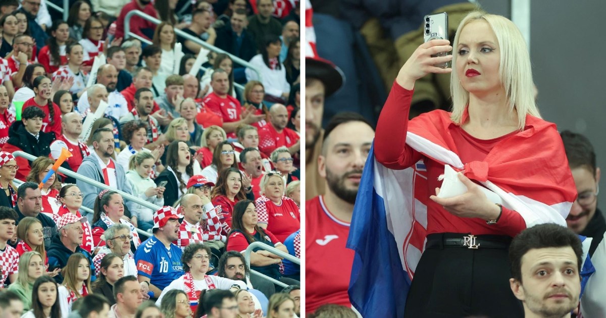 FOTO Arena bila ispunjena kockicama i zastavama, pogledajte kako se navijalo