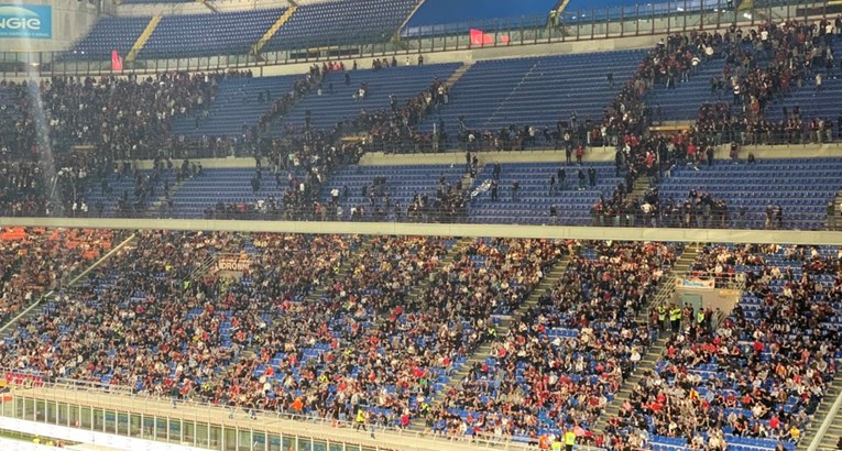 Navijači Milana otišli s utakmice 20 minuta prije kraja: "Ne zaslužujete nas"