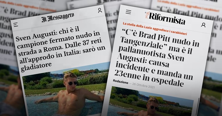 Talijanski mediji: Hrvatski Brad Pitt izazvao je dramu za psihijatriju