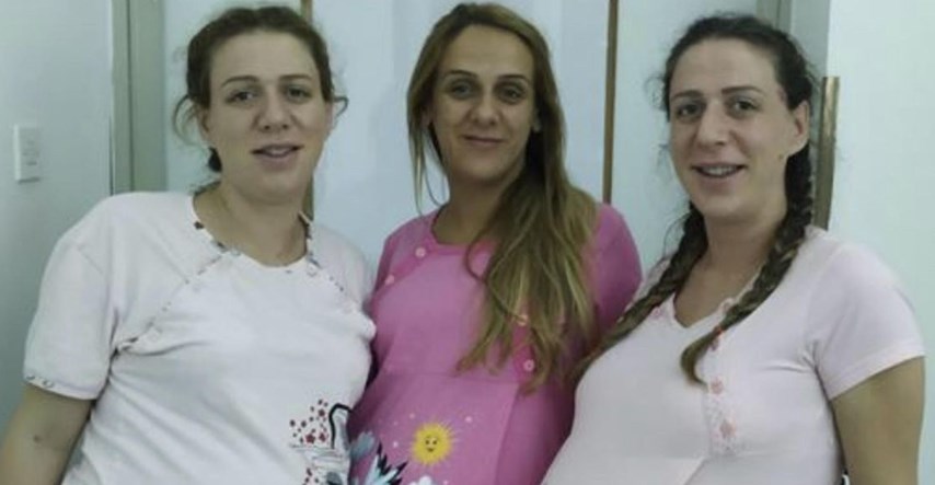 Sestre Olivera, Jasna i Jelena rodile četvero djece u razmaku od pola sata
