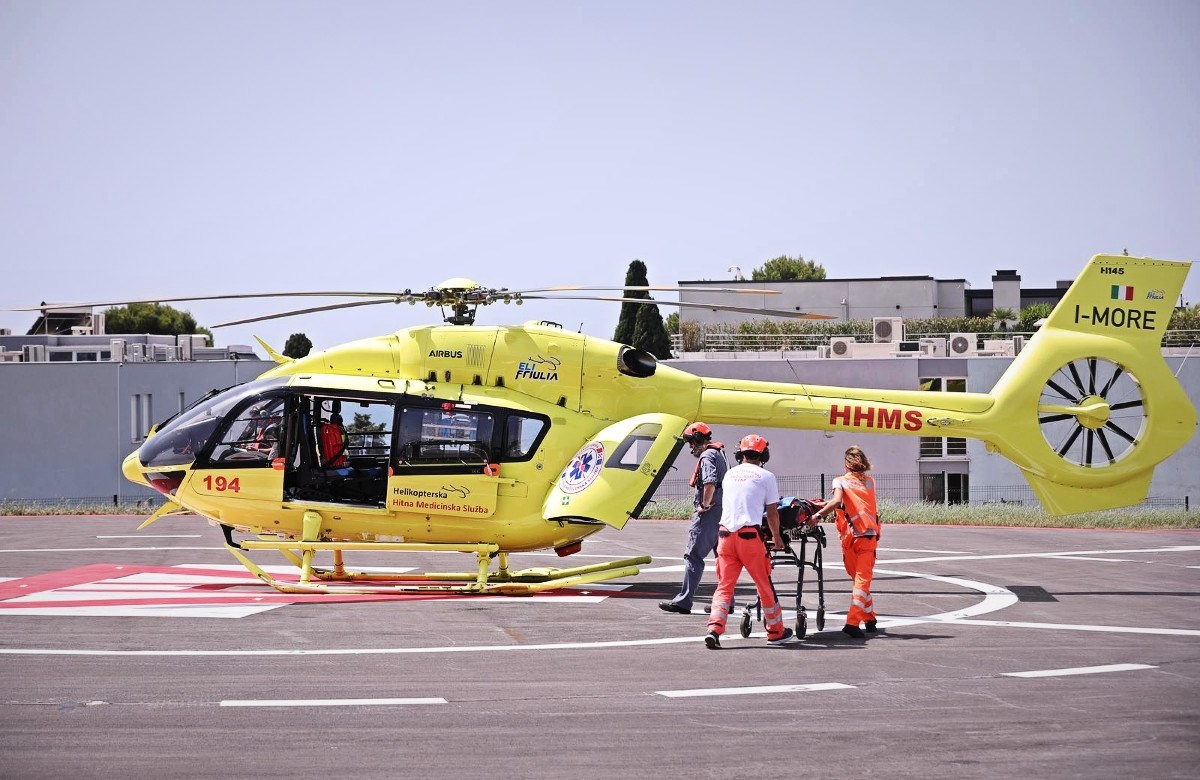 Tri intervencije helikopterske hitne. Spašavali djecu na otocima te ženu u Orebiću