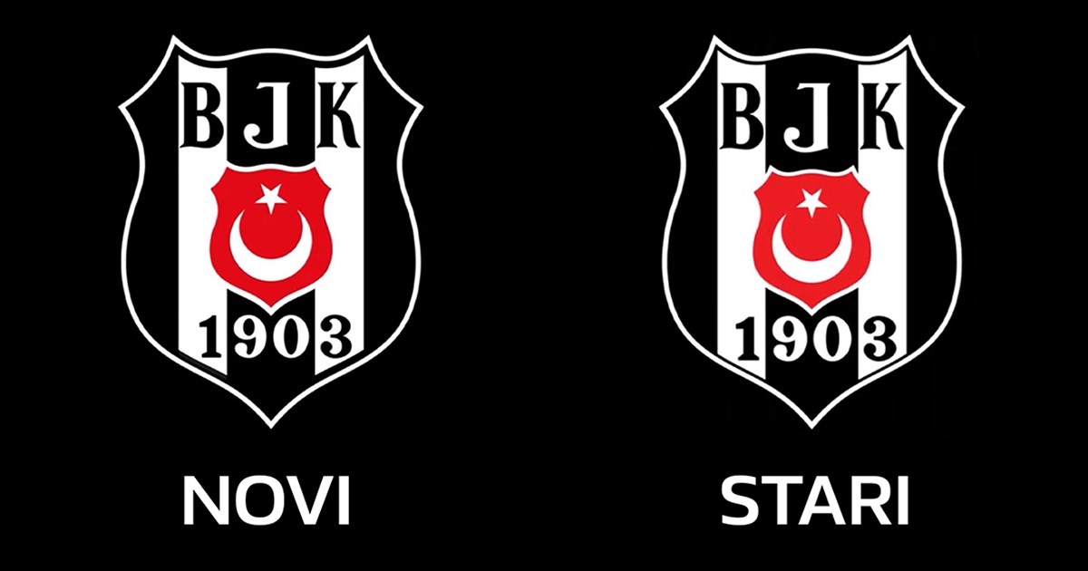 Bešiktaš je promijenio izgled grba. Primjećujete li razliku?