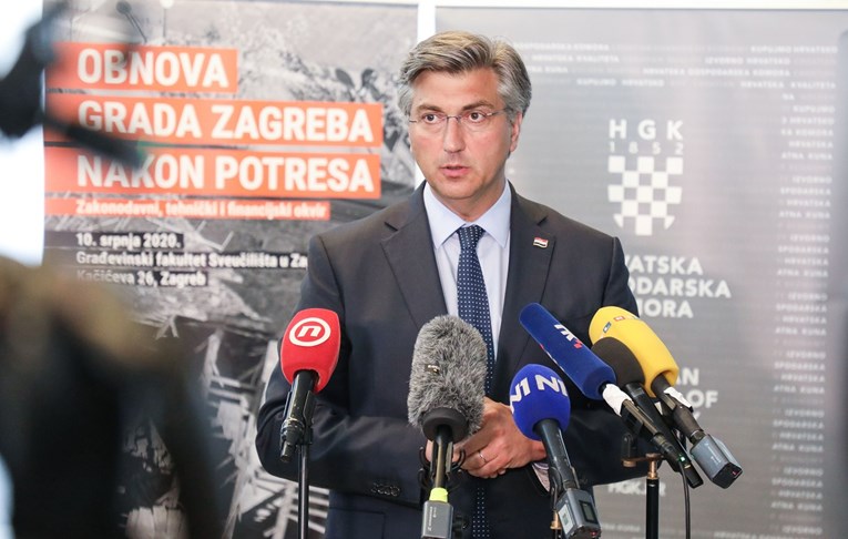 Plenković: Zakon o obnovi jedan od prvih koje će sabor usvojiti nakon izbora