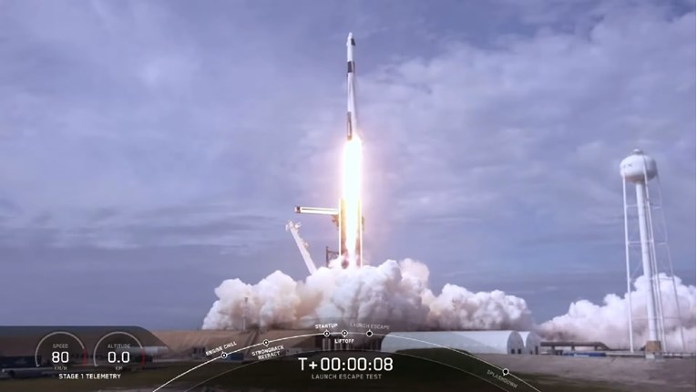 SpaceX uspješno proveo testiranje putničke kapsule