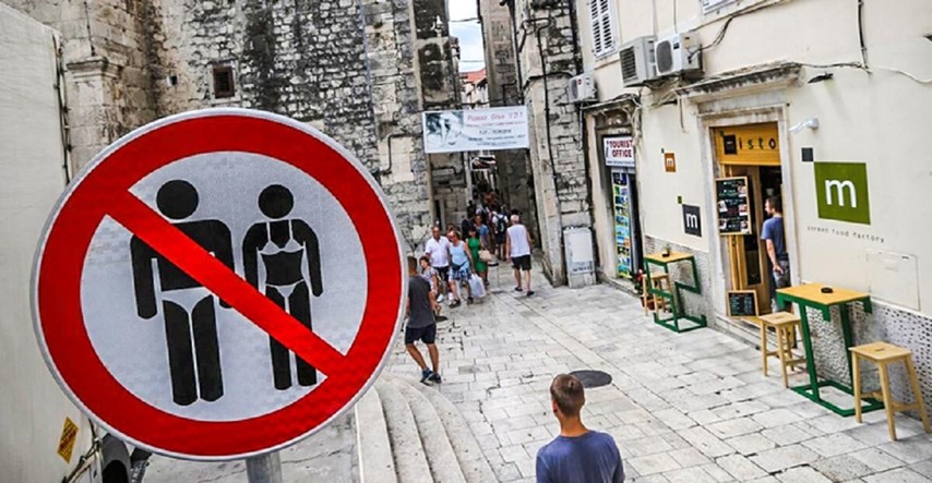 ANKETA Treba li turiste kažnjavati zbog hodanja gradom u badiću?