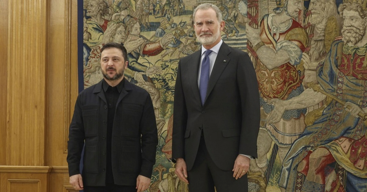 Zelenski u posjetu Španjolskoj. Sastao se sa španjolskim kraljem