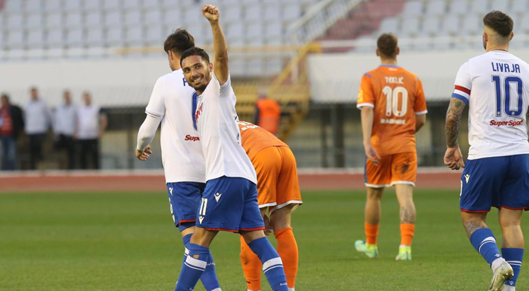 HAJDUK - VARAŽDIN 2:0 Sahiti i Benrahou golčinama riješili Varaždin