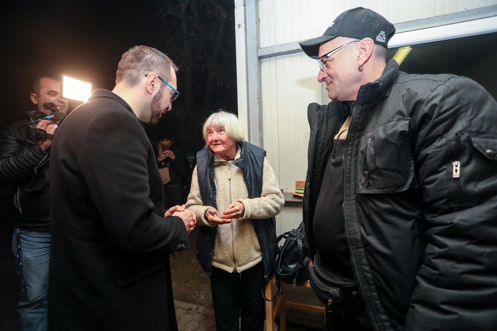Tomašević posjetio beskućnike