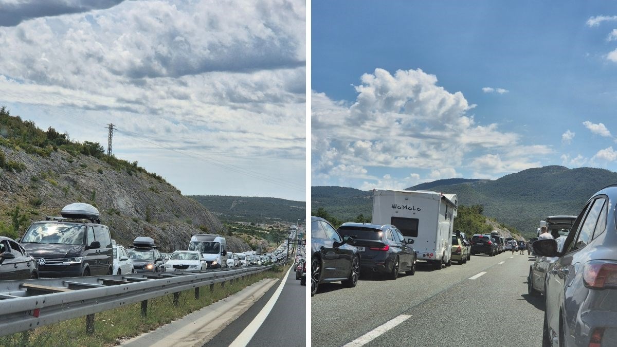 Ogromne gužve na cestama. Na Bajakovu kolona od 13 kilometara