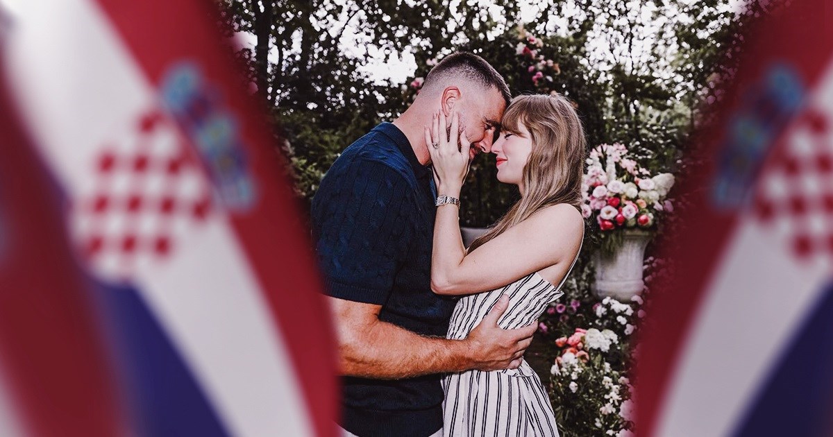 Taylor i Travis (rodom Hrvat) će imati svadbu "u inozemstvu". Hm... 🇭🇷