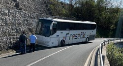 Prometna u Zagorju, autobusu u vožnji otpao kotač