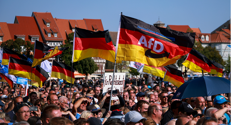Po prvi put četvrtina Nijemaca podržava AfD