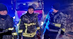 Dubrovački vatrogasci objavili slike s intervencije: Zaledili su se