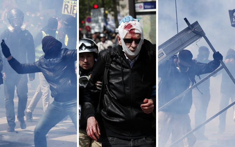 Rat u Parizu, policija vukla krvave prosvjednike po cesti. Pogledajte snimku