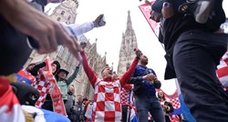 Hrvati napravili spektakl na ulicama Beča. Pogledajte ludnicu uoči ključne utakmice