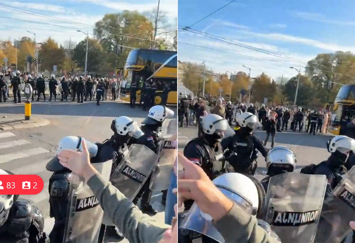 Majka žrtve nadstrešnice štrajka glađu, policija privela studente i prosvjednike