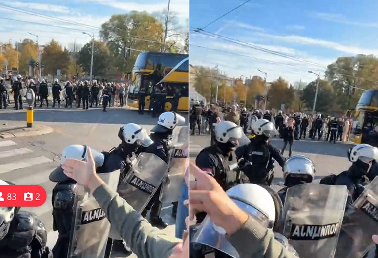 Policija rastjerala prosvjednike u Beogradu i uhitila vozača autobusa i studente