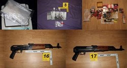 Policija kod Varaždina pronašla hrpu droge, oružje, streljivo i novac