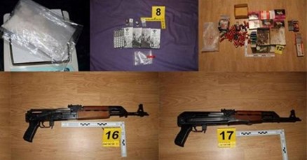 Policija kod Varaždina pronašla hrpu droge, oružje, streljivo i novac