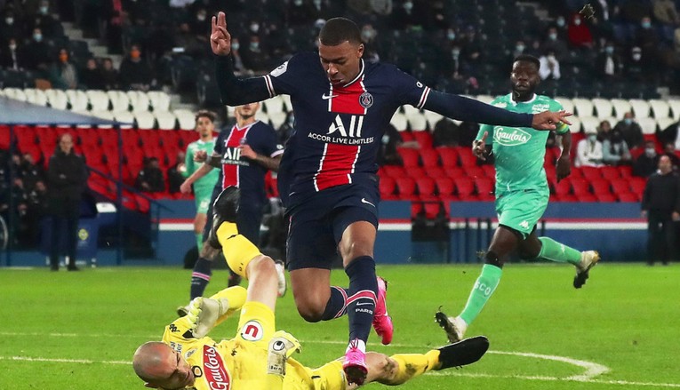 PSG - ANGERS 6:1 Prvak šesticom pokazao moć