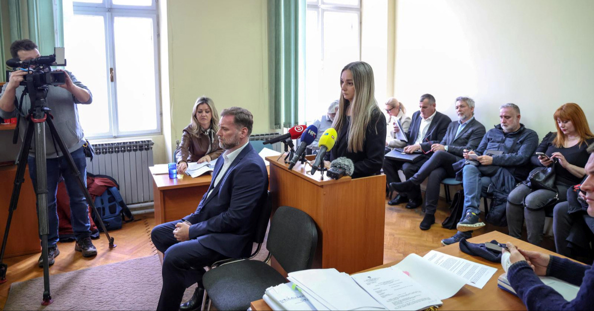 Udovica Gorana Šarića na sudu: "Banožić nam nikada nije ponudio pomoć"
