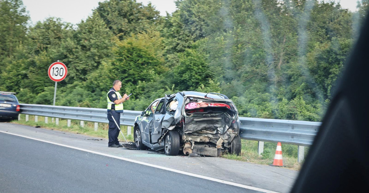 Dijete poginulo u teškoj nesreći na A3 kod Lužana