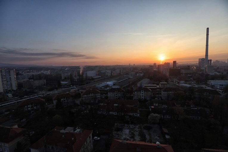 FOTO Ovako je izgledala prva proljetna zora nad Zagrebom