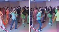 VIDEO Širi se urnebesna snimka iz svatova u Posušju, tip plesao sa zdjelom juhe