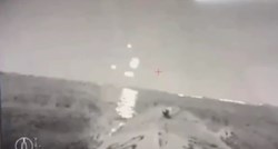 Ukrajinci objavili snimku: "Prvi put ikad gledate borbu dronova i ratnih brodova"