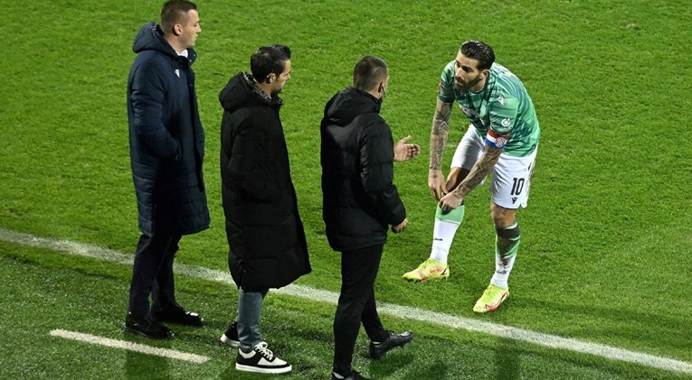Livaja zbog ozljede propustio trening pred derbi s Rijekom?