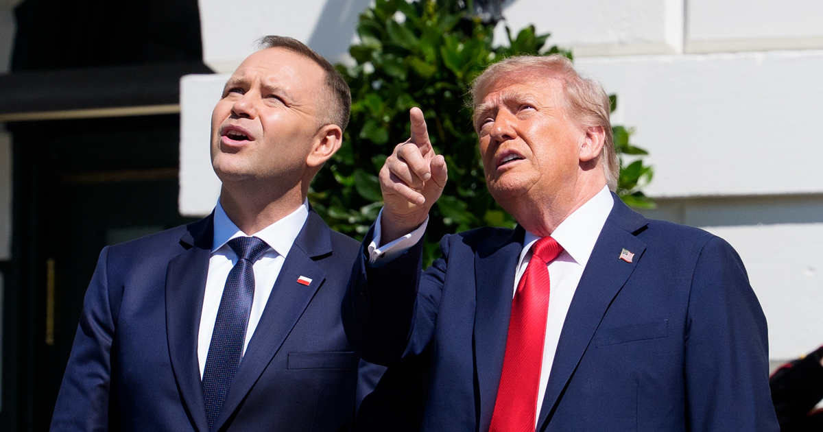 VIDEO Trump dočekao poljskog predsjednika uz prelet aviona u čast poginulog pilota