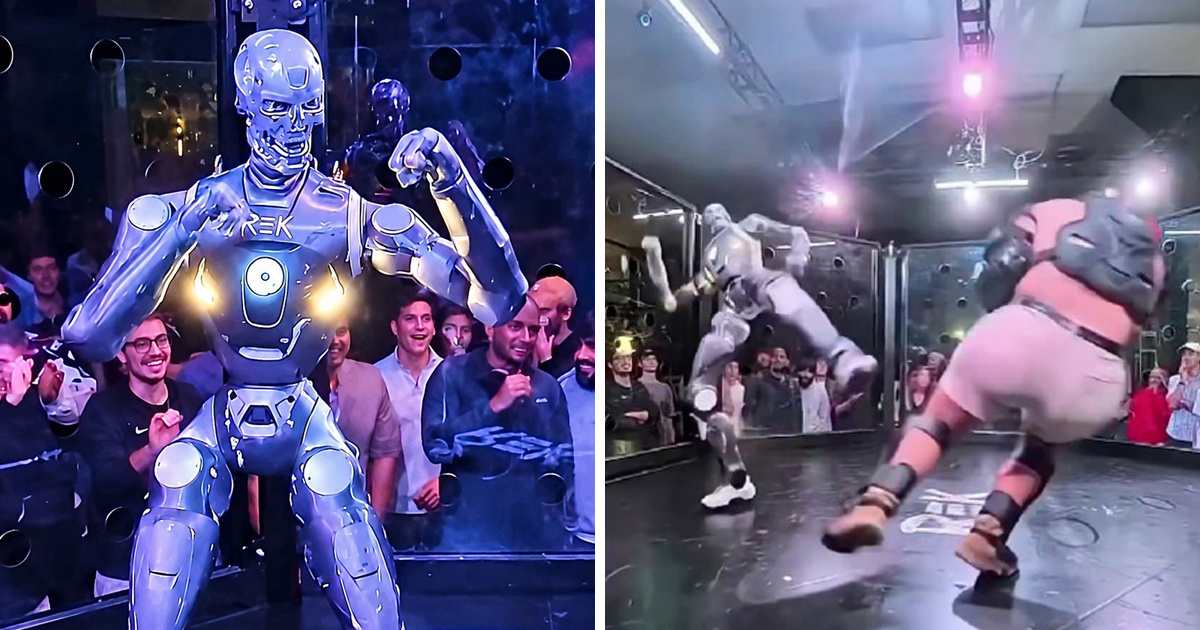 Prva MMA borba čovjeka i "Terminator" robota. Pogledajte zastrašujući ishod